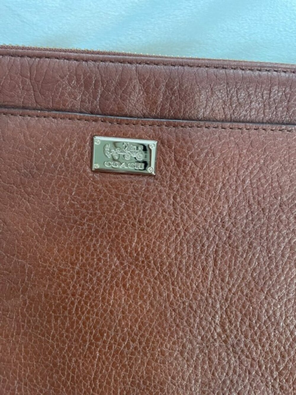 Coach Women's Vintage Madison Leather Crossbody Bag, Brown - Picture 4 of 16